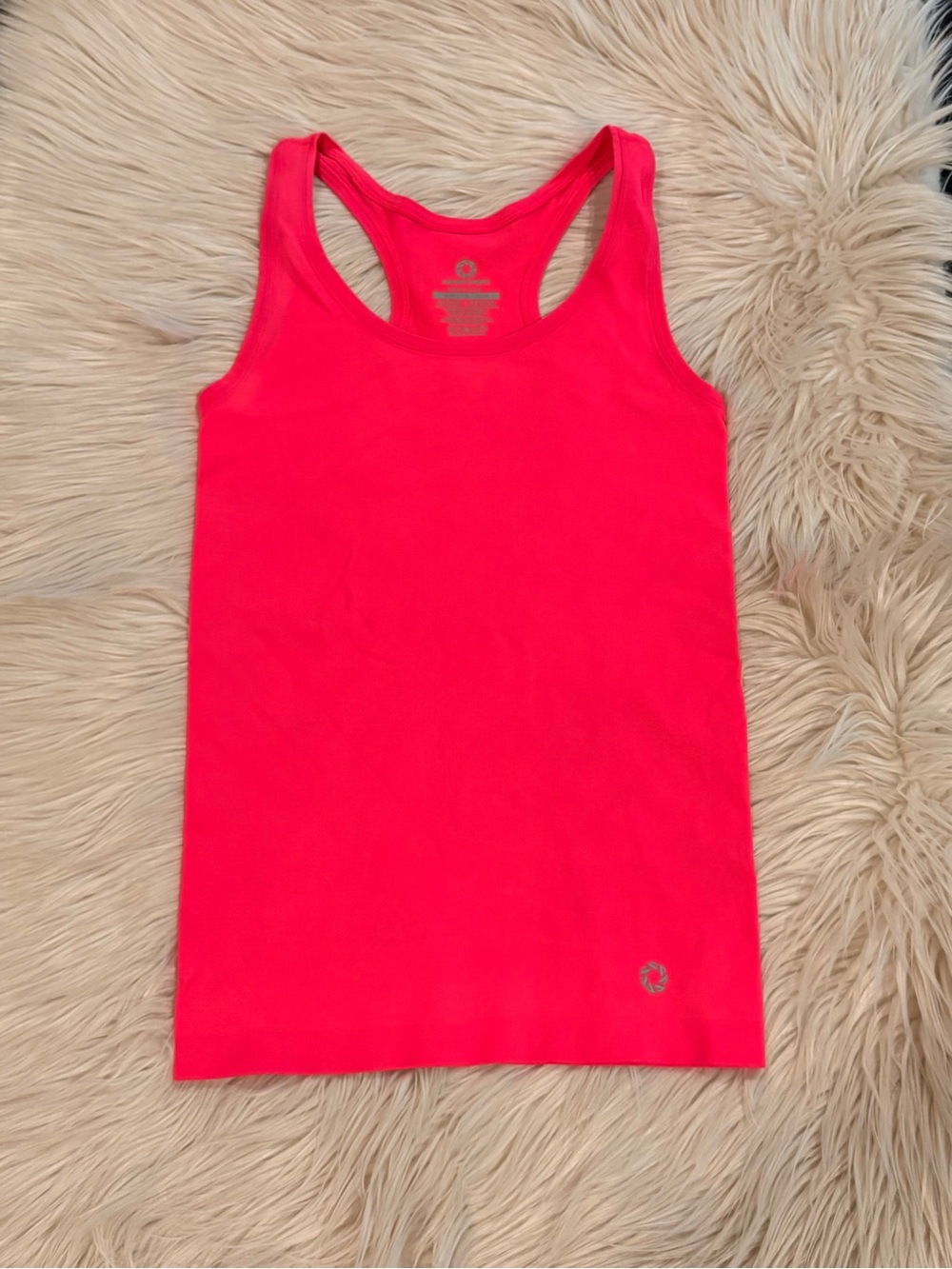 Nikibiki Vibrant Neon Pink Racerback Tank Top S/M